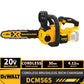 12 in DEWALT DCM565 20v Chainsaw Brushless Compact Lithium Battery Chainsaw