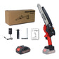 21v 8 in Cordless mini chainsaw for wood cutting- trimming w battery and charger