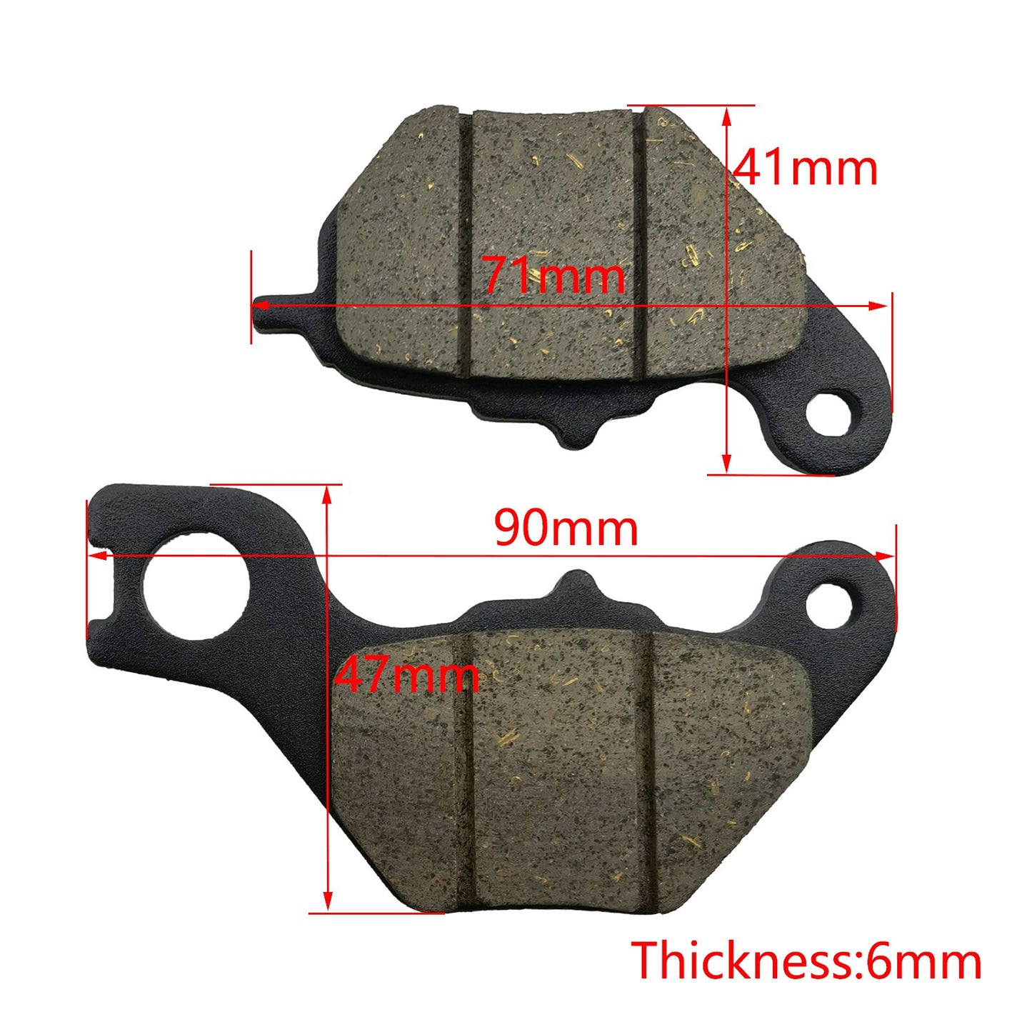 Motorcycle front disc brake pads kit for Super Soco TS TC CU