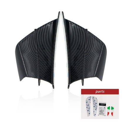 Motorcycle black aerodynamic winglet kit for Ducati Panigale 899 959 1199 1299