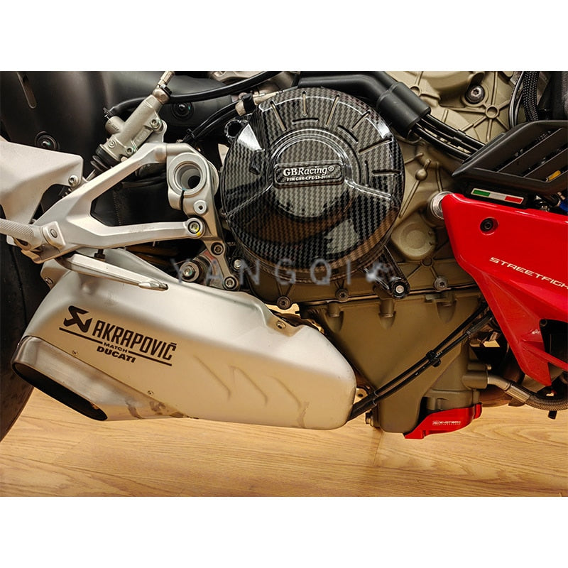 Cubierta de cárter de aceite de motocicleta para Ducati Streetfighter V4 Superbike Panigale V4