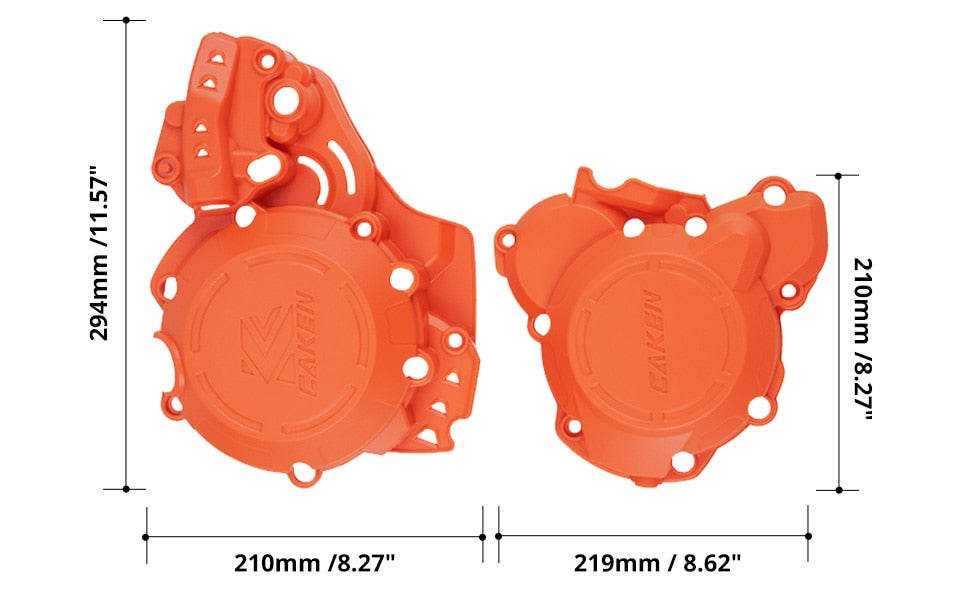 Cubierta protectora de embrague de motocicleta para KTM E XC W TPI 250SX Husqvarna TC TE 250i