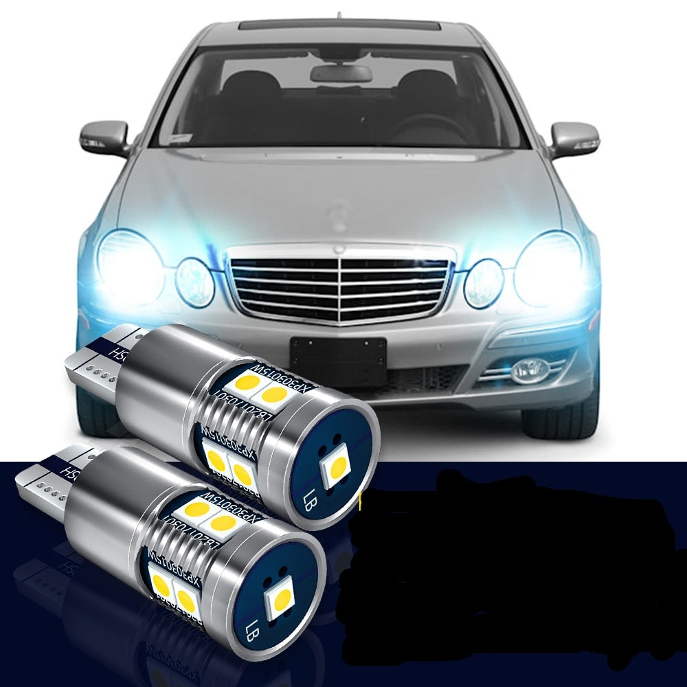 Car Clearance Light Bulb Parking Lamp LED for Mercedes Benz Class W211 W212-2pk