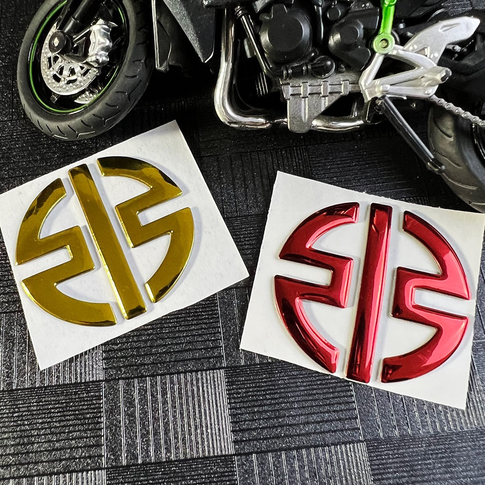 Motorcycle Logo Stickers For Kawasaki Ninja H2R Z125-1000-2-4-pk