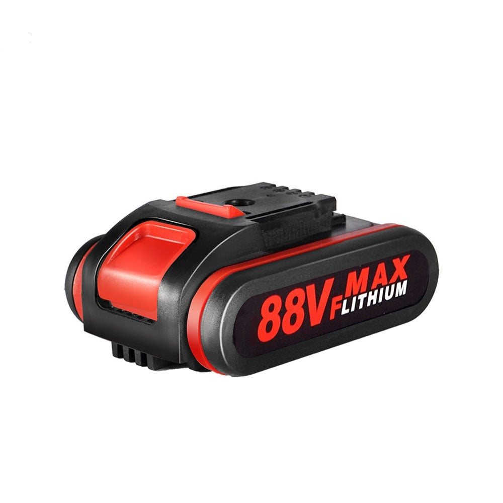 Batterie 88VF prise ue 1500mAh 36 48 88VF pour tronçonneuses, coupe-bordures avec chargeur