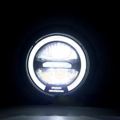 Motorcycle LED Light 6.5 in Lamp for Harley Sportster Racer Honda Yamaha Suzuki