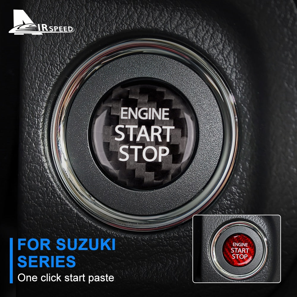 Bouton d'arrêt de démarrage du moteur de voiture, pour Suzuki Swift Alto Ignis s-cross 