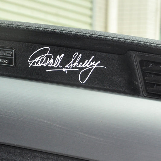 Autocollants réfléchissants Shelby Signature pour Ford Mustang GT AC Cobra 