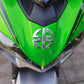 Motorcycle Logo Stickers For Kawasaki Ninja H2R Z125-1000-2-4-pk