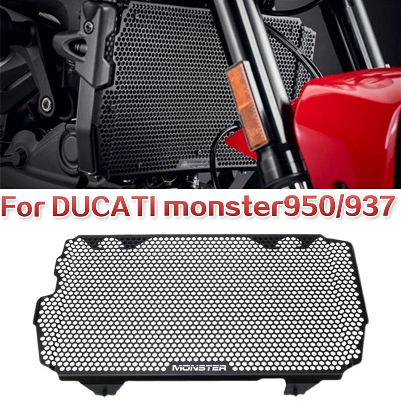 Motorcycle radiator guard grill for Ducati Monster 950 937 2021-22