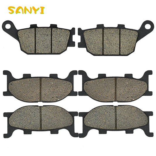 Motorcycle Front-Rear Brake Pads For Yamaha FZ6N FZ6S FZ6R 2004-2006 2012-2017