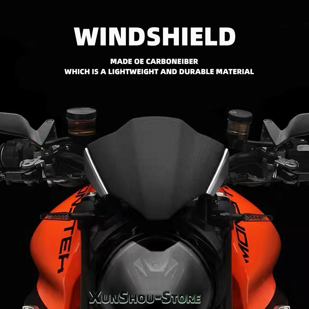 Pare-brise moto pour Ducati Streetfighter V4-V4S 2021 2022 2023