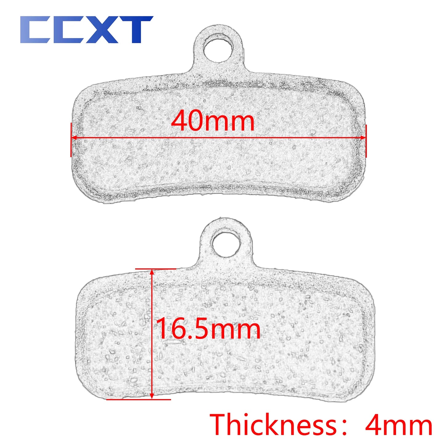 Plaquettes de disque de frein silencieuses avant-arrière pour moto, universelles pour Sur Ron Dirt Bike