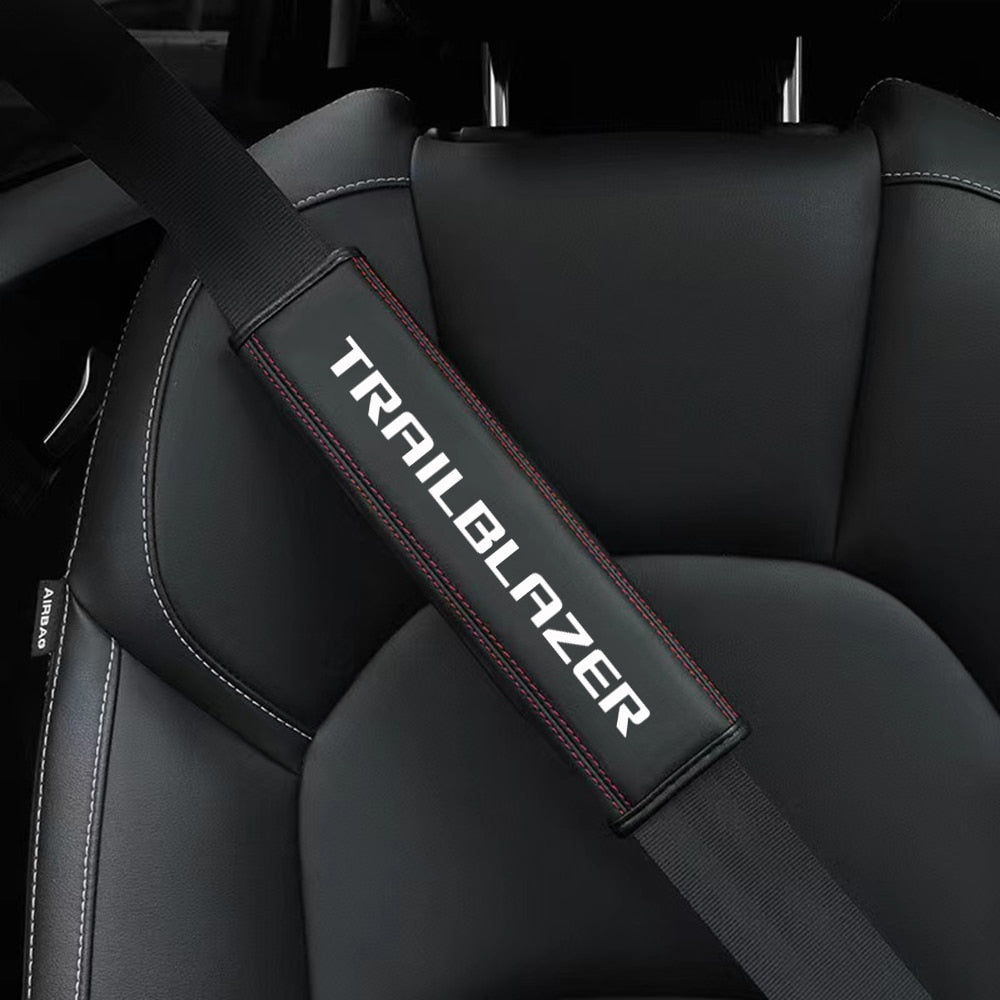 Car Seatbelt Sleeve for Chevrolet Trailblazer - High Quality Leather