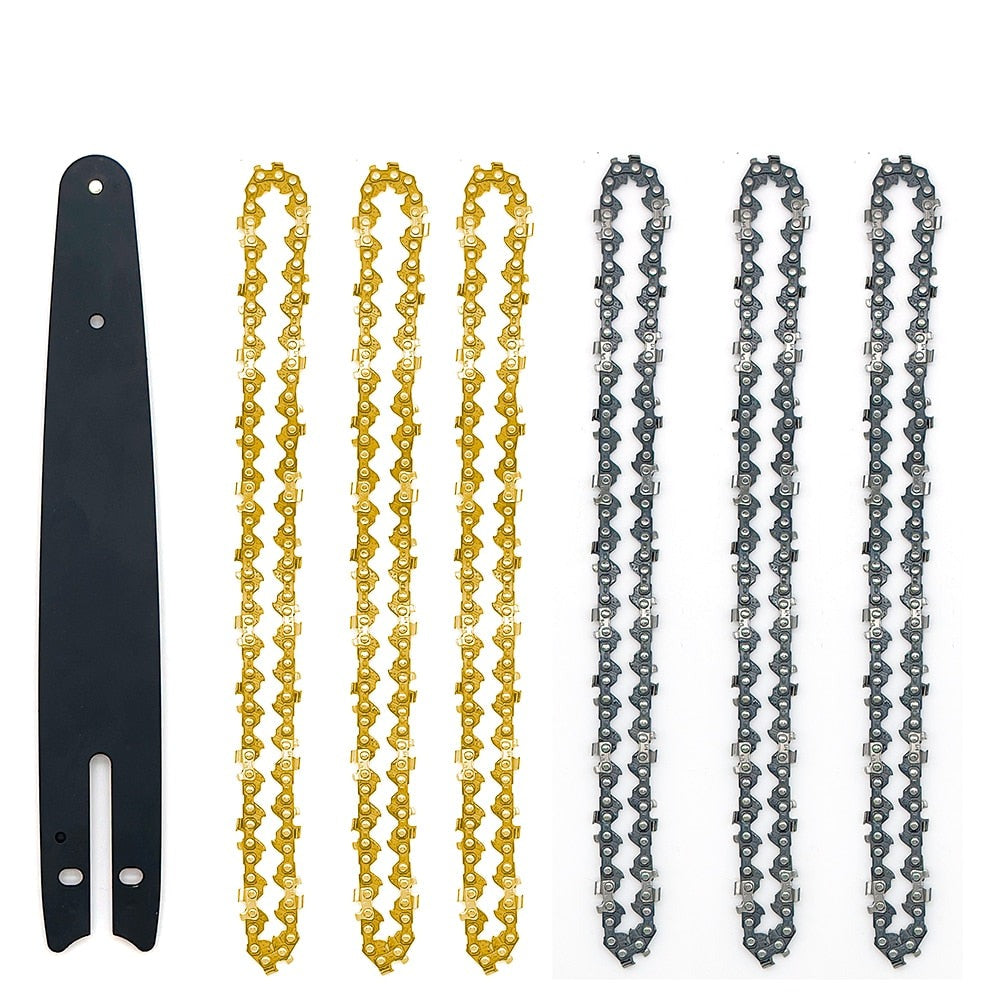 Chainsaw Chains 4 6 8 In for Battery Chainsaw 4 6 8 Inch Guide Bars