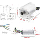 Mountain Fat Bike MTB Brushless DC Motor Kit 1000W 3000W 72V for E-bike