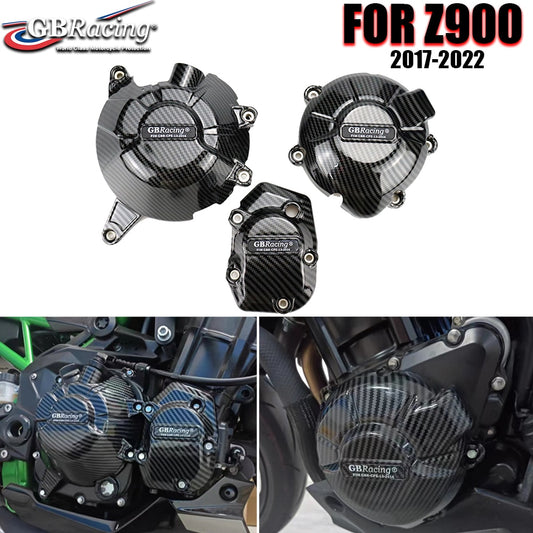 Kit de cache moteur de moto Repl GBRacing pour Kawasaki Z900 2017-2022