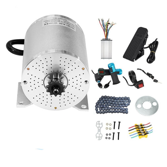 Kit de moteur à courant continu sans balais pour VTT Fat Bike 1000W 3000W 72V pour vélo électrique