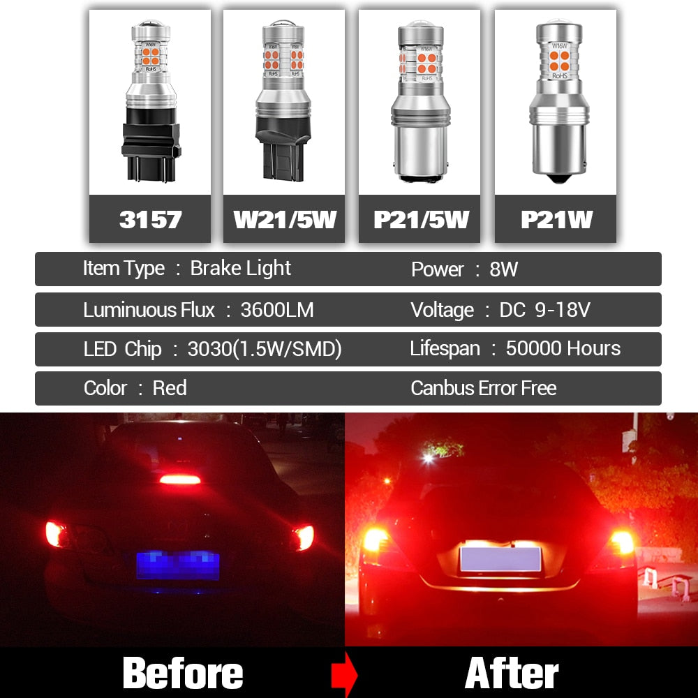 Car auto LED brake light 2pcs-kit for Suzuki SX4 2006-2021-2-pk