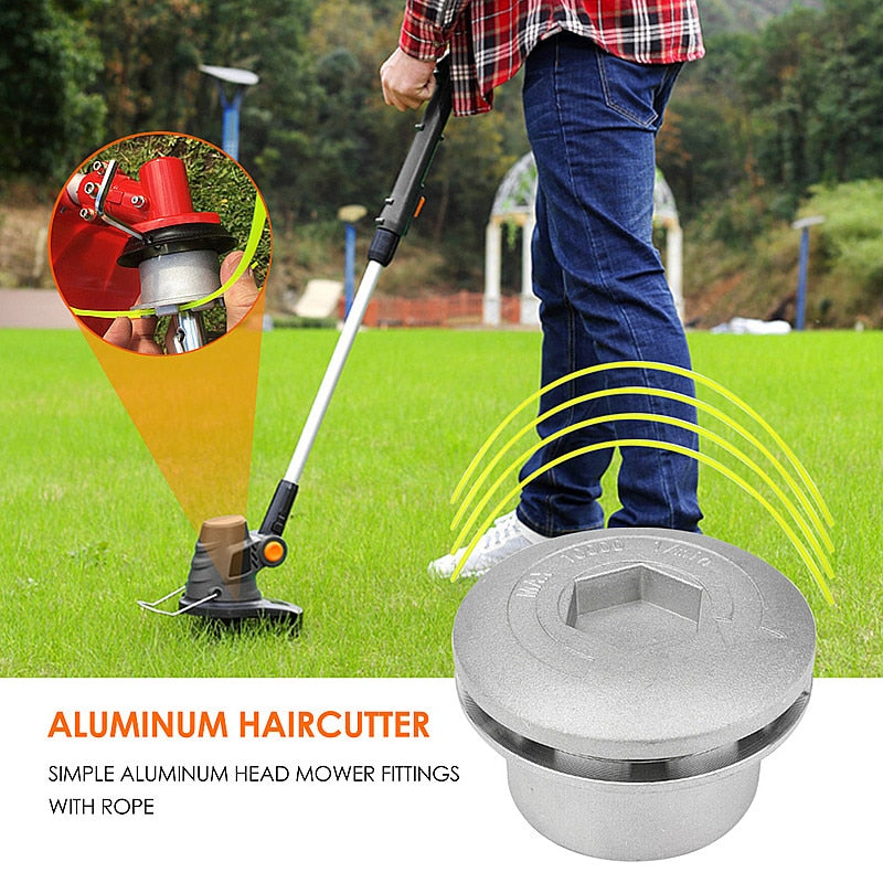 String Trimmer Head Aluminium Universal for Lawn mowers