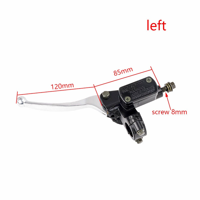 Motorcycle universal brake master cylinder for 22 mm Handlebars