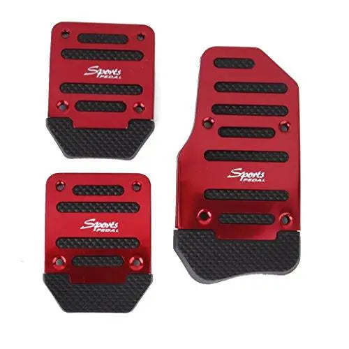 Car Auto Manual Non-Slip Foot Pedal Pad Cover Set Gear Brake Accelerator-3-pk