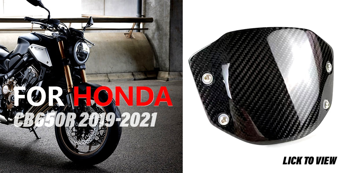 Motorcycle windshield deflector for Honda CB650R 2019 2020 2021 CB 650R CB 650 R