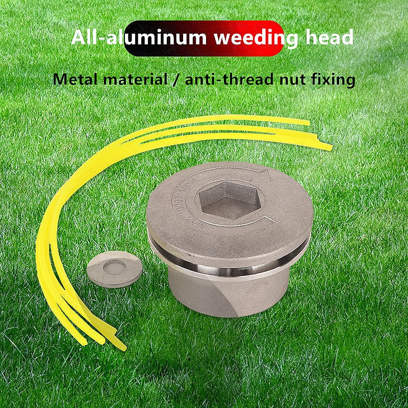 String Trimmer Head Aluminium Universal for Lawn mowers