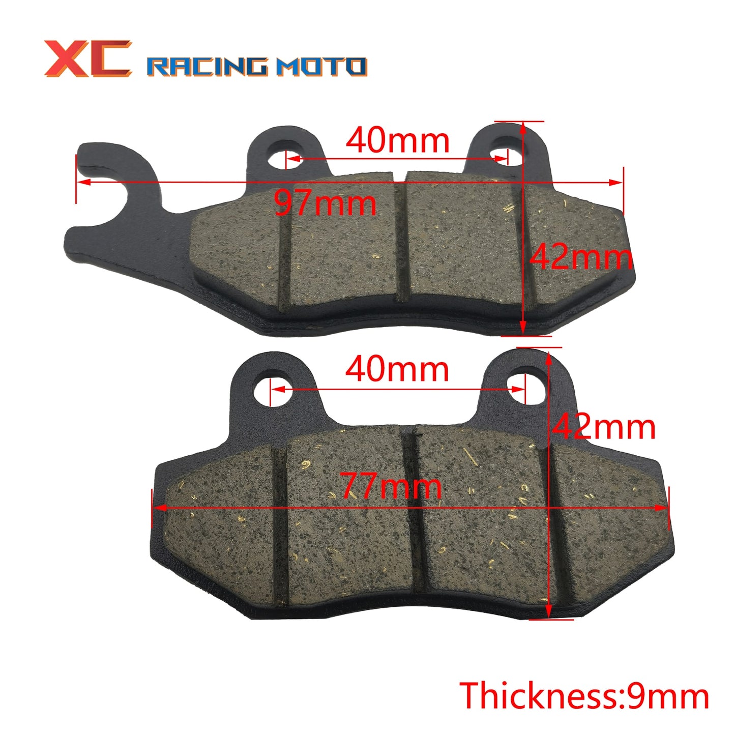 Motorcycle Front Brake Pads for Keeway Cruiser 250 Dorado 250 Blackster 250