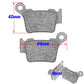 Plaquettes de frein avant et arrière de moto pour Husqvarna CR TE TC FC FE FX WR TXC