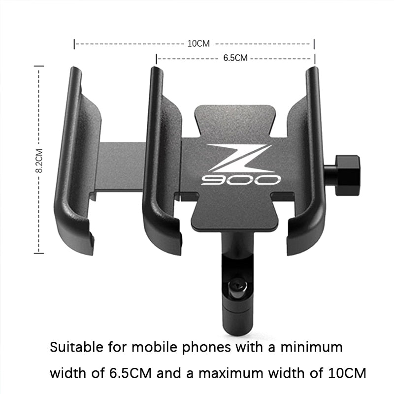 Soporte móvil para manillar de moto Kawasaki Z900 Z900 2017- 2023