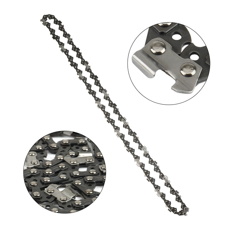 Chainsaw Chain 10-18 In 40-64 DLs for 3-8 In Pitch .050 In Gauge Chainsaws-2pk