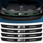 Couverture autocollante anti-rayures pour voiture, pour Mercedes AMG W176-177-211-214-218, 4 pièces