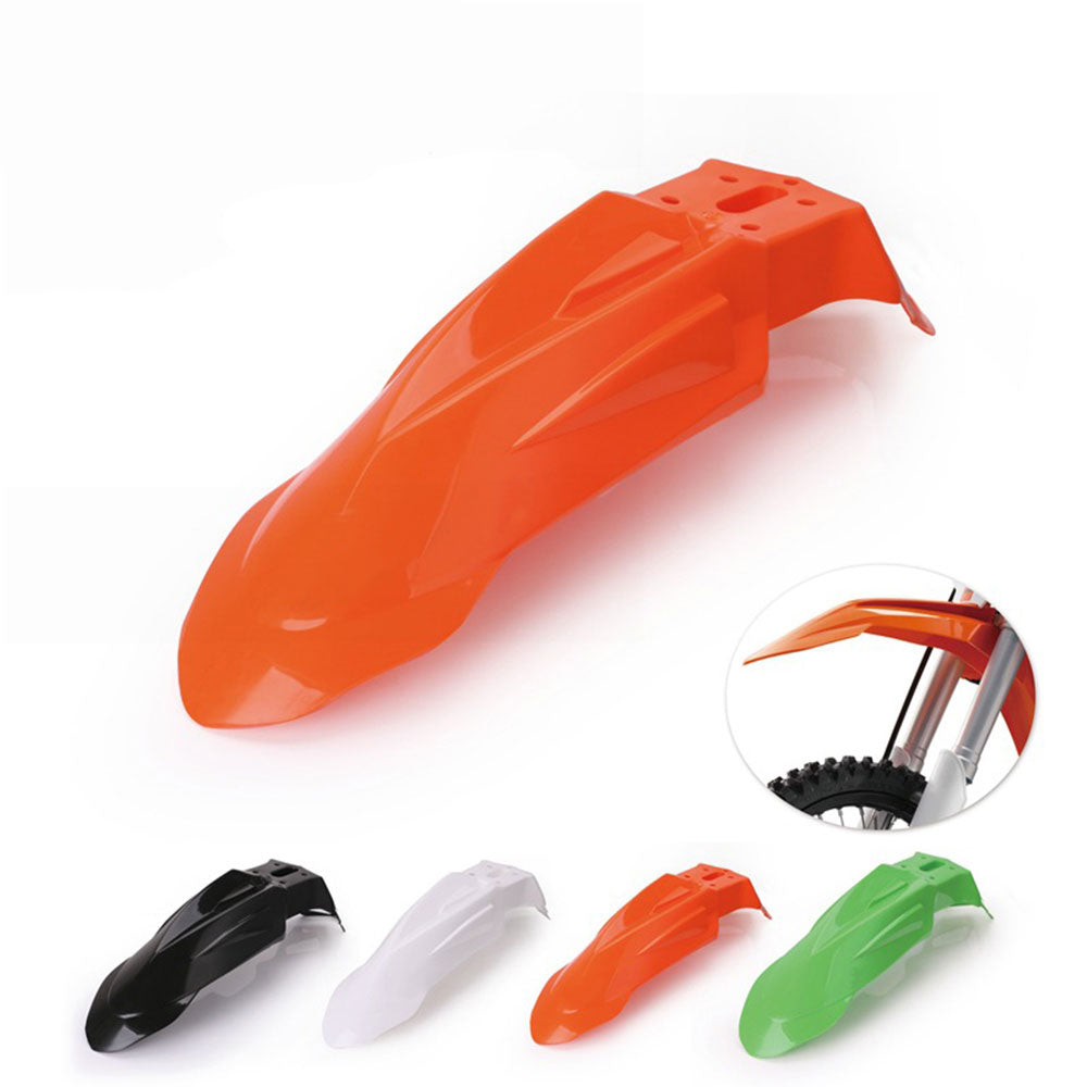 Motorcycle universal plastic front fender for Honda Yamaha Suzuki DRZ KTM WR XR