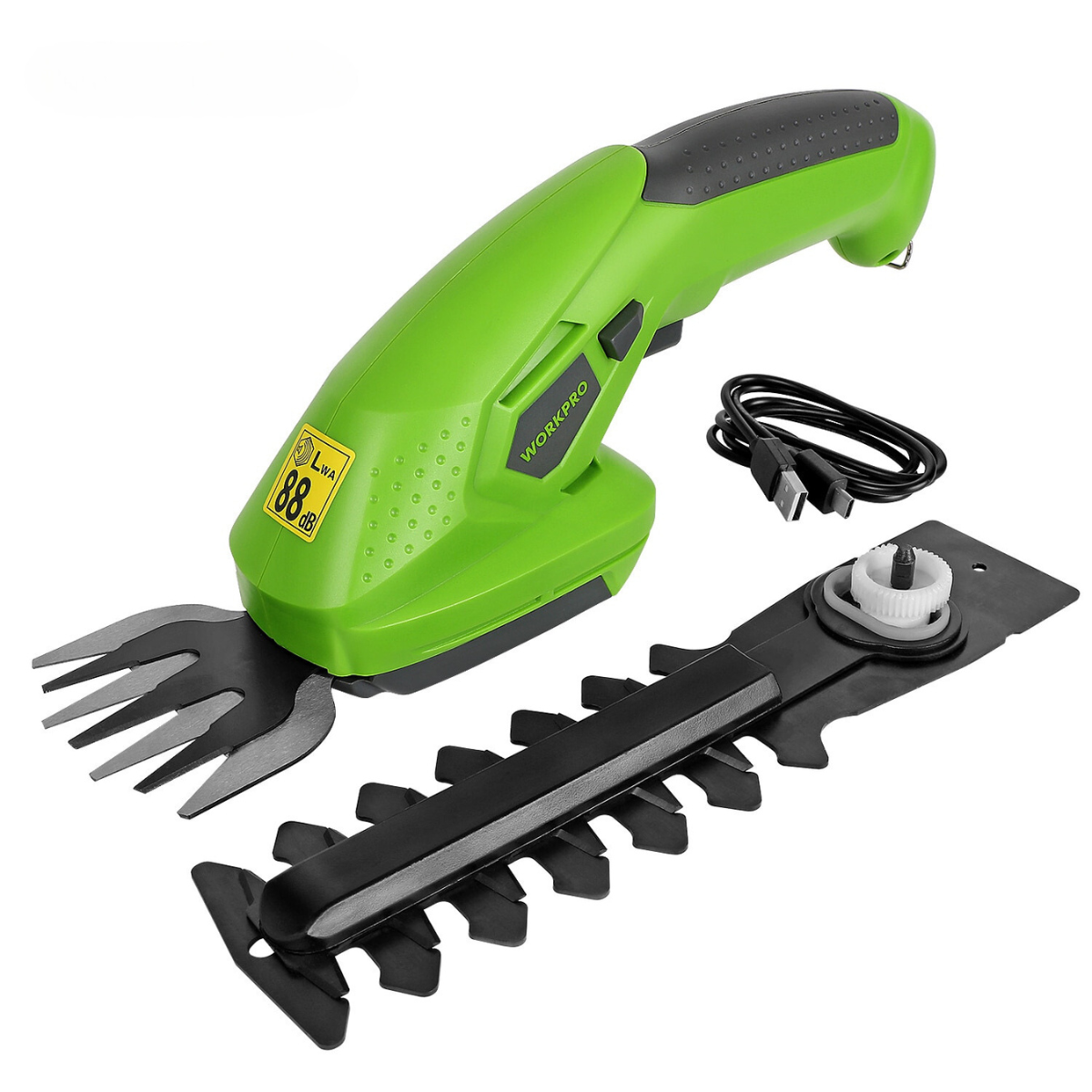 WORKPRO 3.6v 7.2v Cordless Battery Grass Shear-Trimmer 2 in 1 w Charger