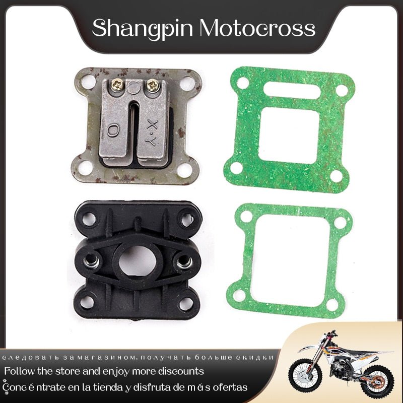 Carburetor Reed Valve Mainfold Gasket Kit for 2-Stroke 47cc 49cc engines for Dirt Bike Minimoto Kids - FMF replacement parts