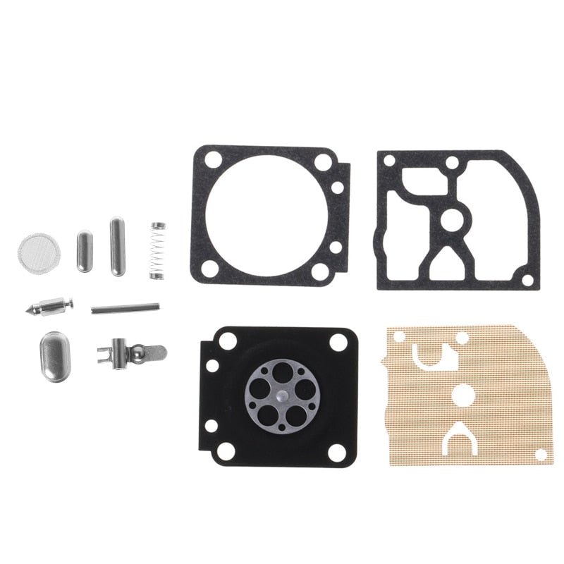 Chainsaw Carburetor rebuild Kit RB-77 repair carburetor kit compatible for Walbro for Stihl MS 180 170 MS180 T3EF - FMF replacement parts