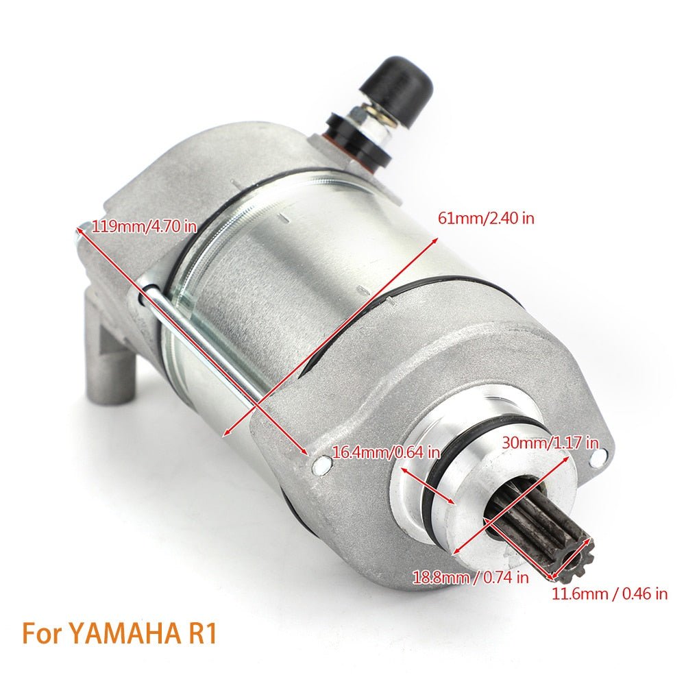 Fit For Yamaha YZF-R1 R1 Engine Starting Motor 2004 2005 2006 2007 2008 Starter Motor Motorcycle Starter Motor - FMF replacement parts