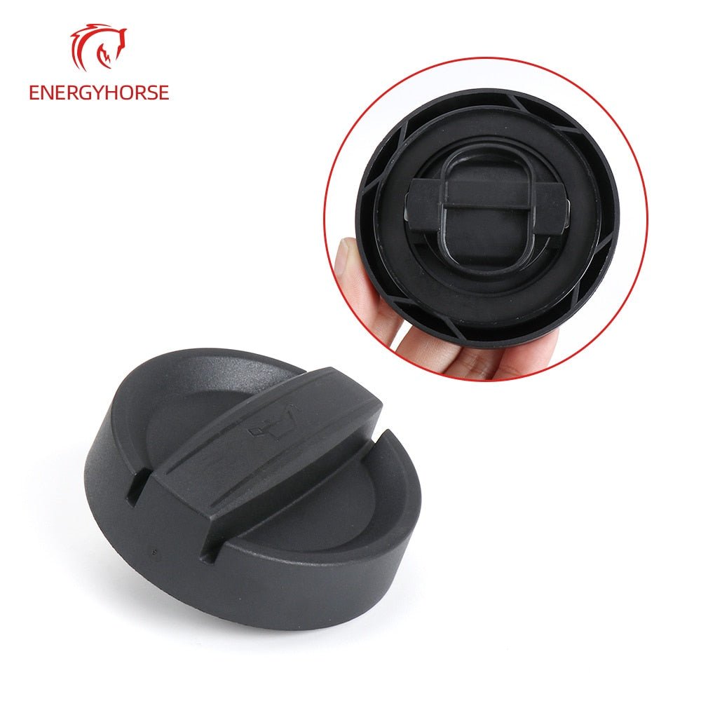 For BMW 1 3 5 7 Series Black Car Engine Oil Filling Cap Tank Covers Car Replacement Parts For BMW F52 F30 F10 F02 11121743294 - FMF replacement parts