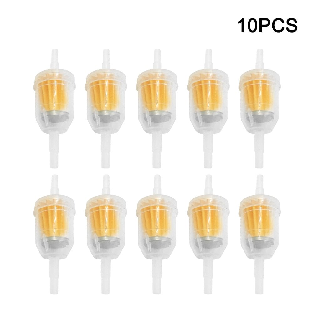 Fuel Filter 6MM-8MM 1/4" 10pcs for Lawn Mower Small Engine Auto and Motorcycle parts - FMF replacement parts