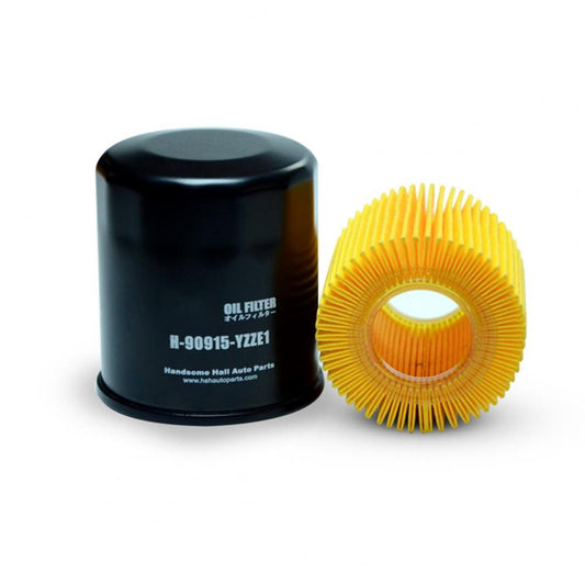 Oil Filter for Toyota Corolla and Yaris Stainless Steel with Sealing Ring 90915-YZZE1 - FMF replacement parts