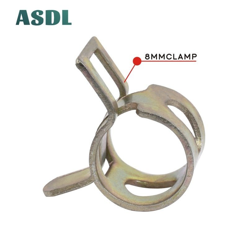 Spring Band 6-13mm for Type Vacuum Fuel Hose Silicone Tube Clamp Clip - FMF replacement parts